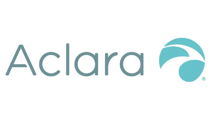 A logo of clara, an umbrella company.